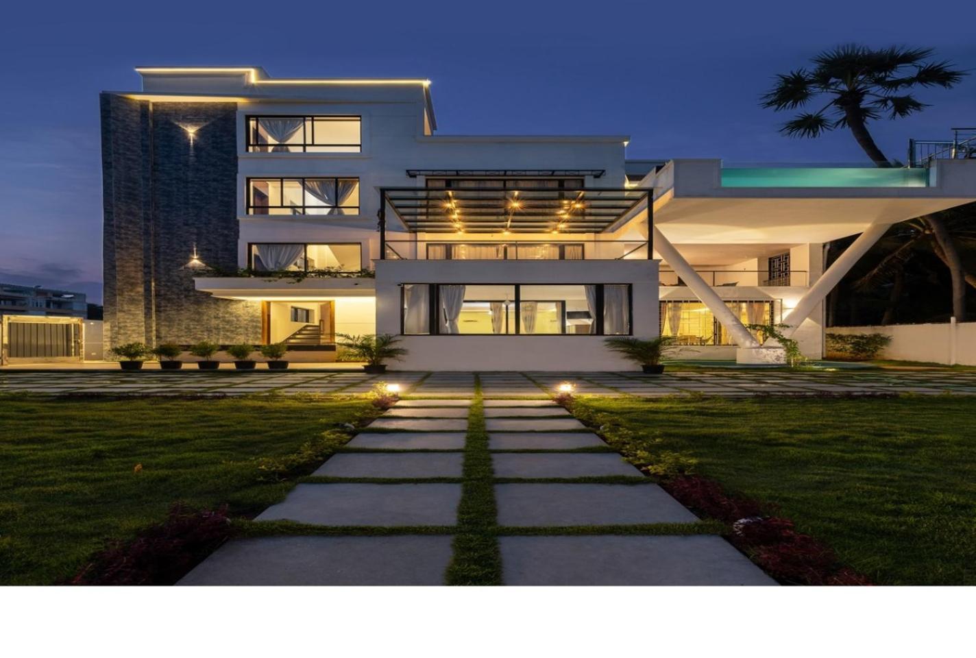 The Serene Shores - Luxury Private Villa Puducherry Exterior foto